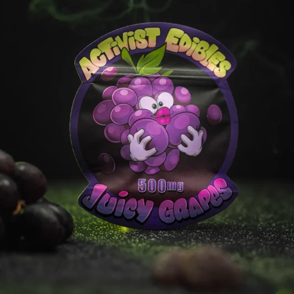 Juicy Grapes THC Gummies 500mg
