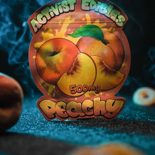 Peachy THC Gummies 500mg