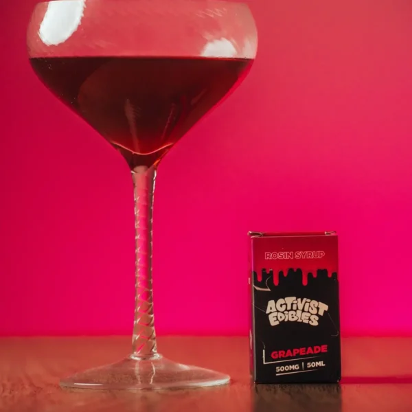 Grapeade Solventless Rosin Syrup 500mg | 50ml